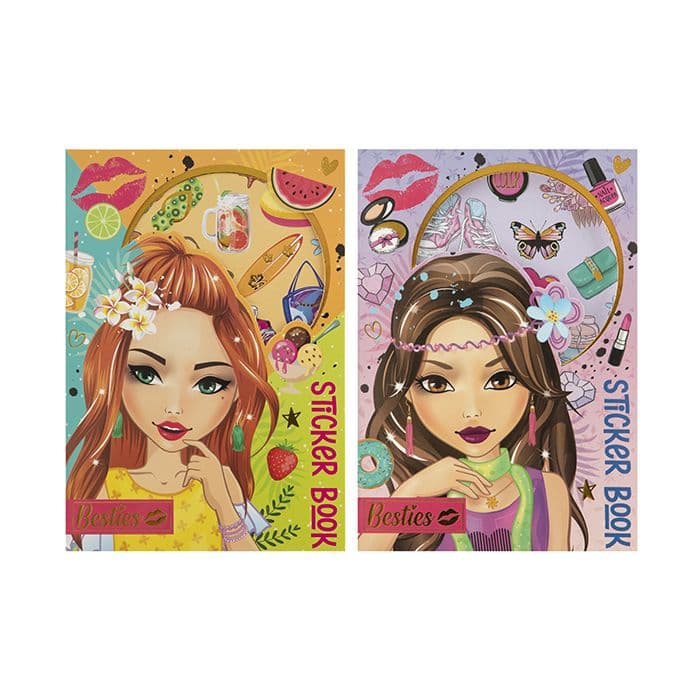 Besties Foil Sticker Book
