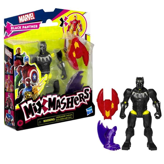 AVENGERS MIXMASHERS BLACK PANTHER BASIC FIGURE