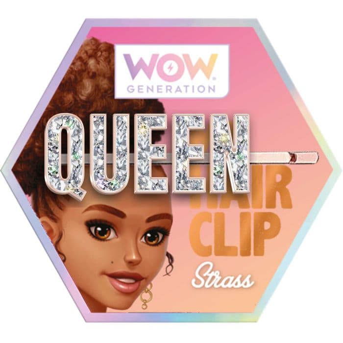 WOW GENERATION GLITTER HAIR PINS WITH MESSAGE