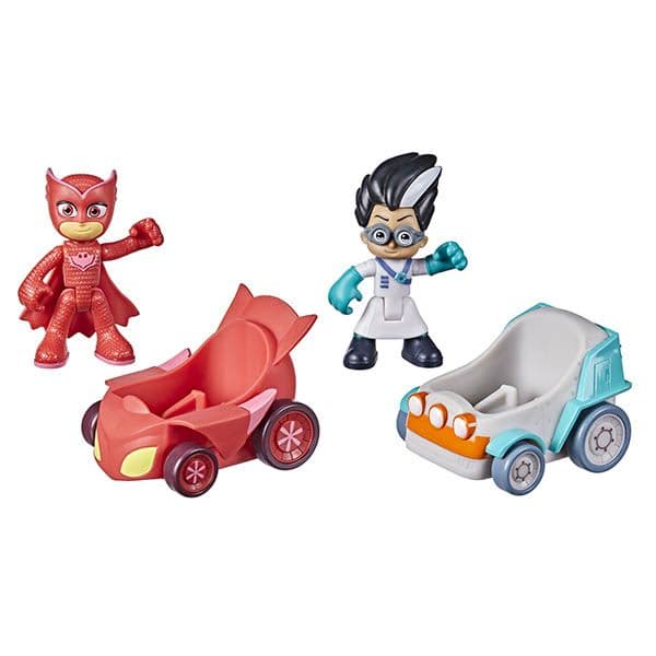 PJ MASKS HERO VS VILLAIN BATTLE OWLETTE VS ROMEO