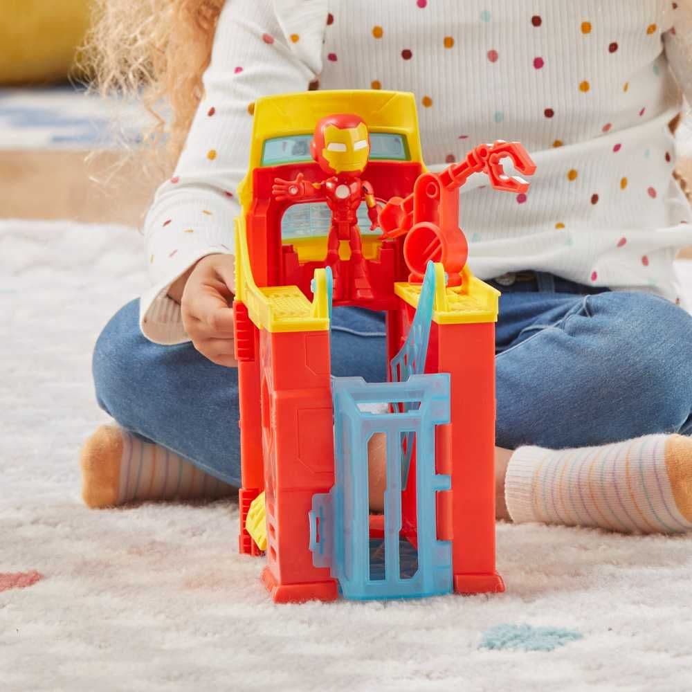 SPIDEY AND FRIENDS STARK TOWER SCENE PLAYSET