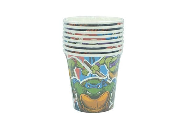 TEENAGE MUTANT NINJA TURTLES PAPER CUPS 200ML 8CT