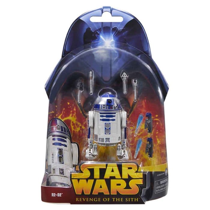 STAR WARS BLACK LINE R2 WITH THRUSTERS