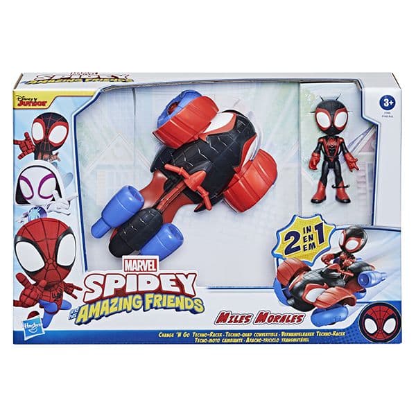 SPIDEY AND FRIENDS-FEATURED VEHICLE TECHNO RACER