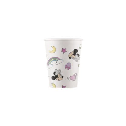 ECO MINNIE UNICORN DR IND COMPO PPR CUPS 200ML 8CT