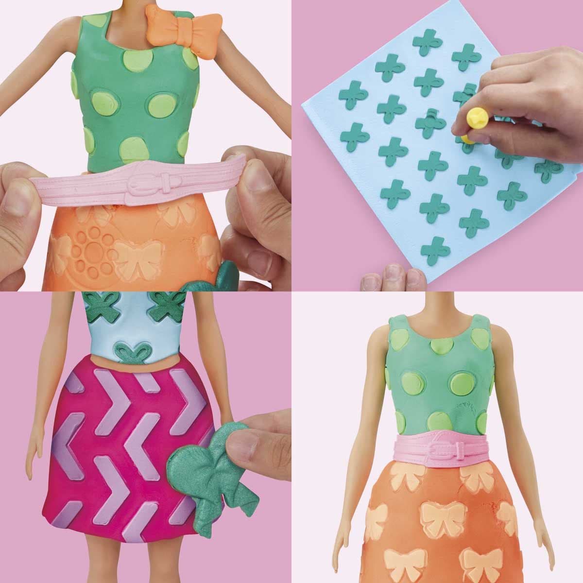 PLAY DOH BARBIE PEARLS AND BOWS