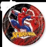 SPIDERMAN WORLD OF WEBS PAPER PLATES 23CM 8CT