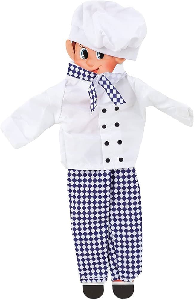 ELVES BH BADLY ELF CHEF OUTFIT WITH HAT