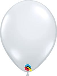 11 INCH LATEX JEWEL DIAMOND CLEAR 100CTP