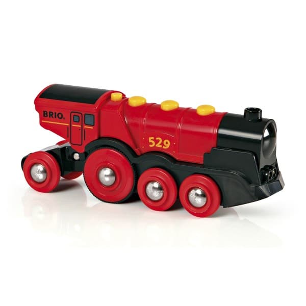 BRIO MIGHTY RED ACTION LOCOMOTIVE