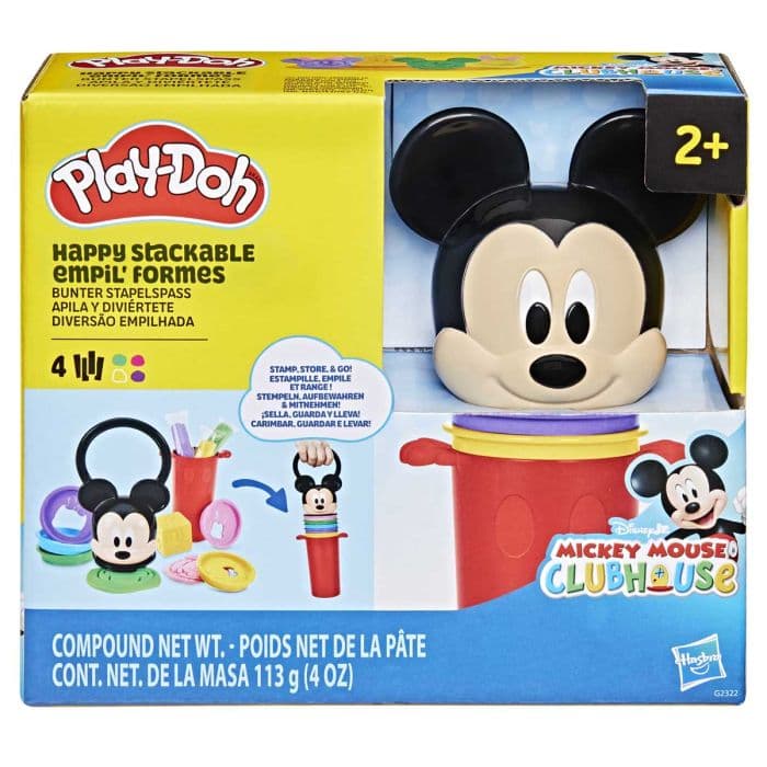 PLAY DOH DISNEY JR HAPPY STACKABLE