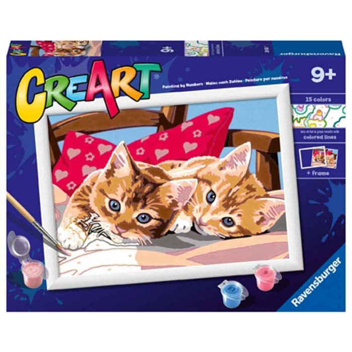 RAVENSBURGER CREART TWO CUDDLY CATS