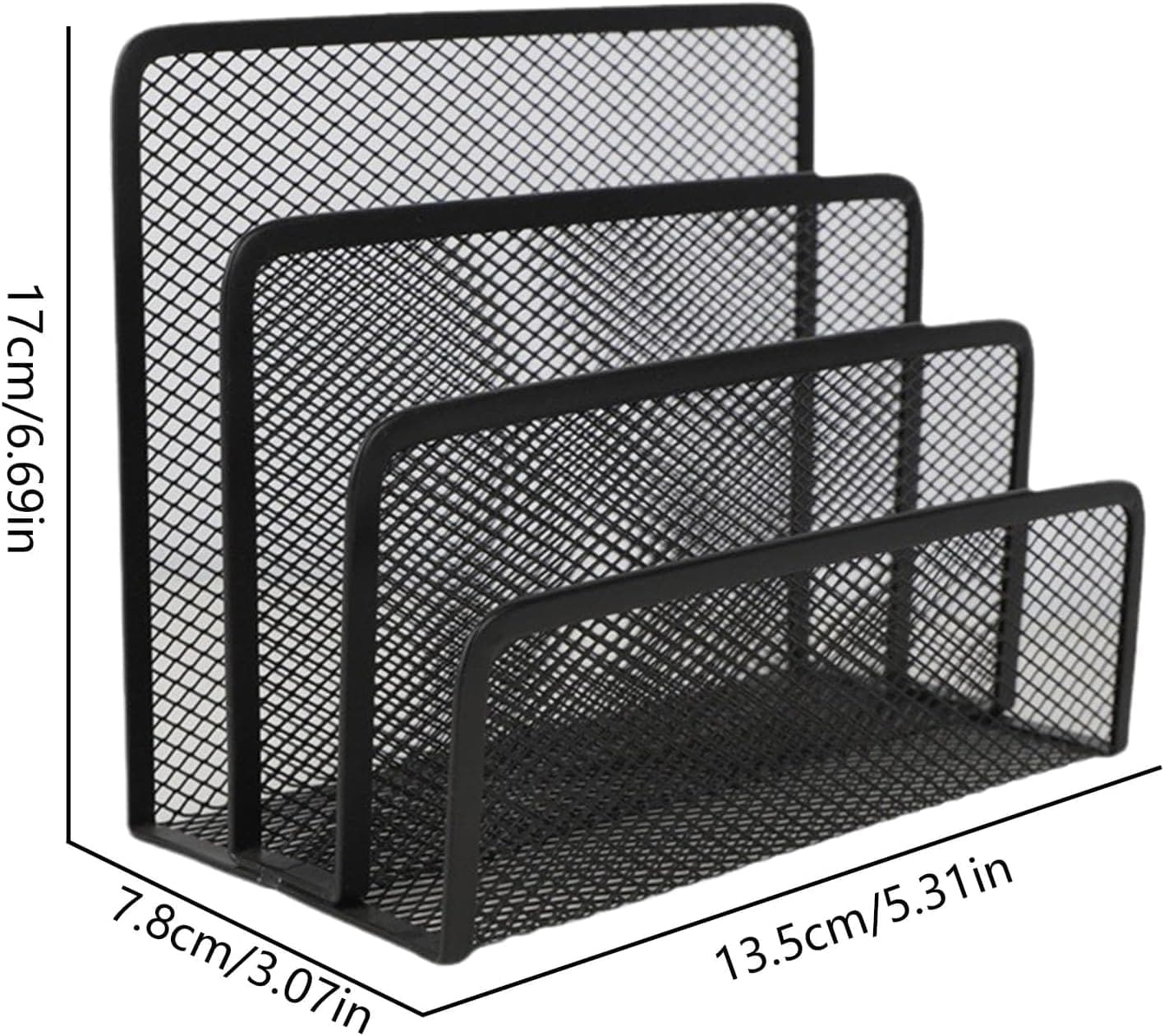 3 Compartment Desktop Organizer