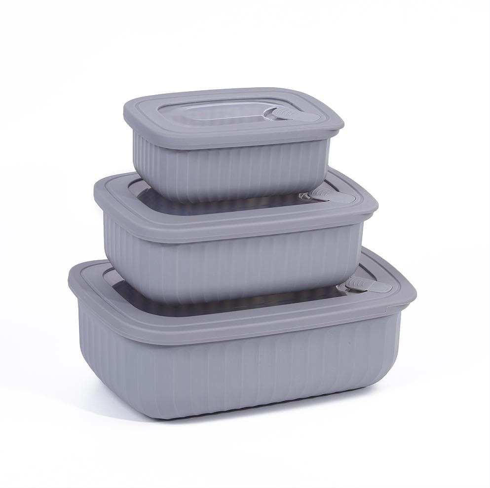 3PC Plastic Container Set