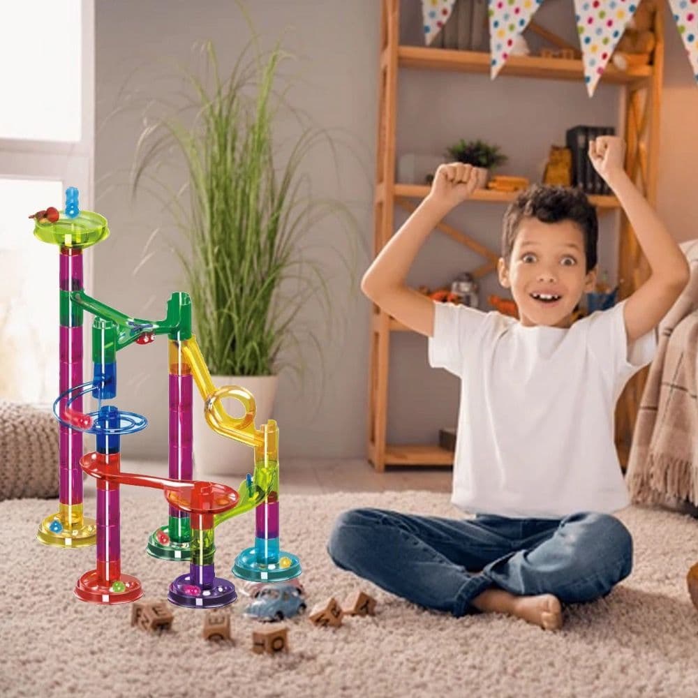 41PC MARBLE RUN BUILDING BLOCKS