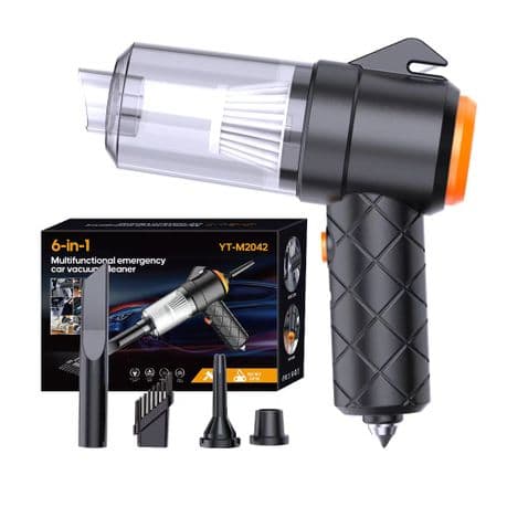6 In1 Wireless Car Vacuum Cleaner