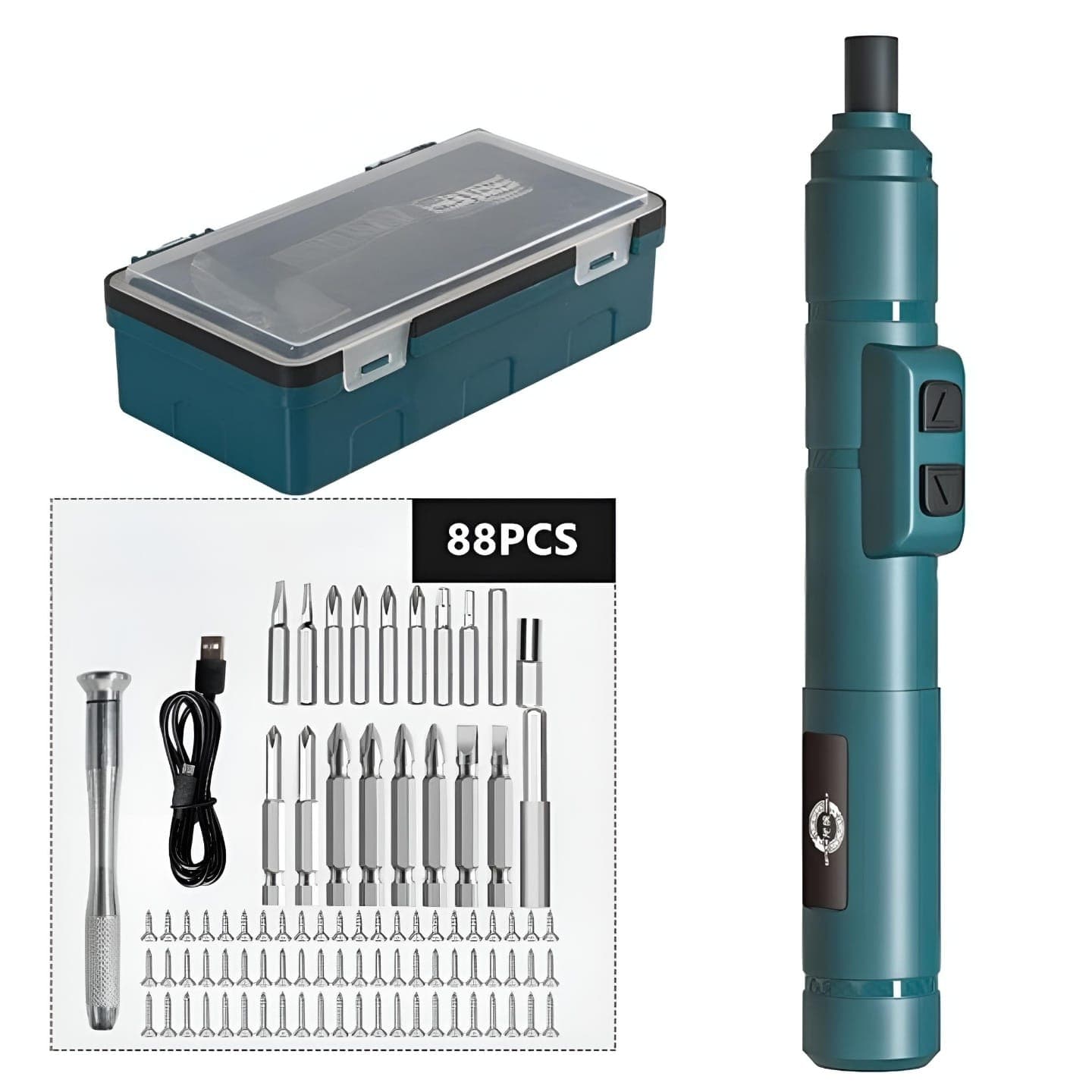 88pc Electric Screwdriver Set