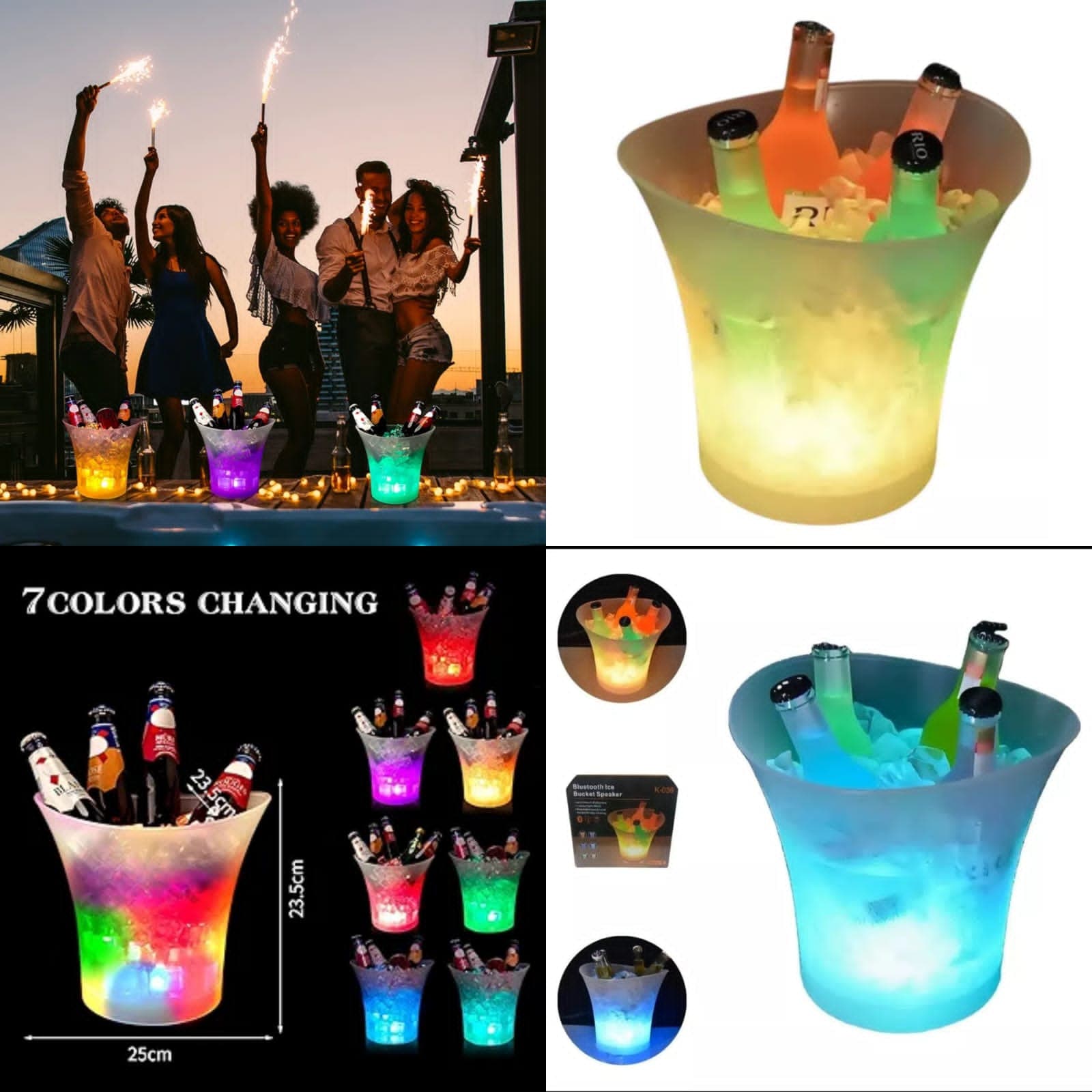 Bluetooth Ice Bucket Speaker