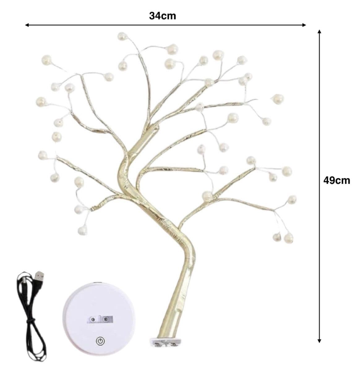 Cherries On A Tree LED Lamp