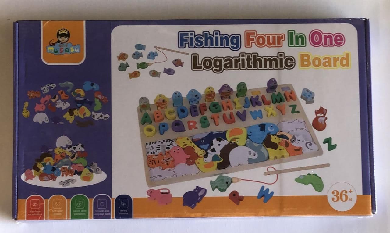Fishing Four In One Logarithmic Board