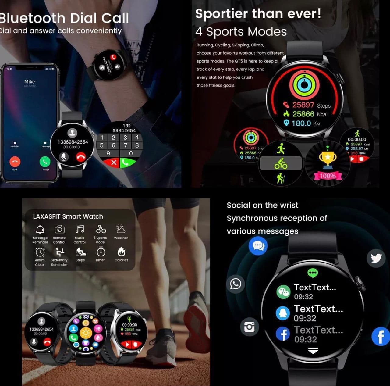 GT5 Smart Watch