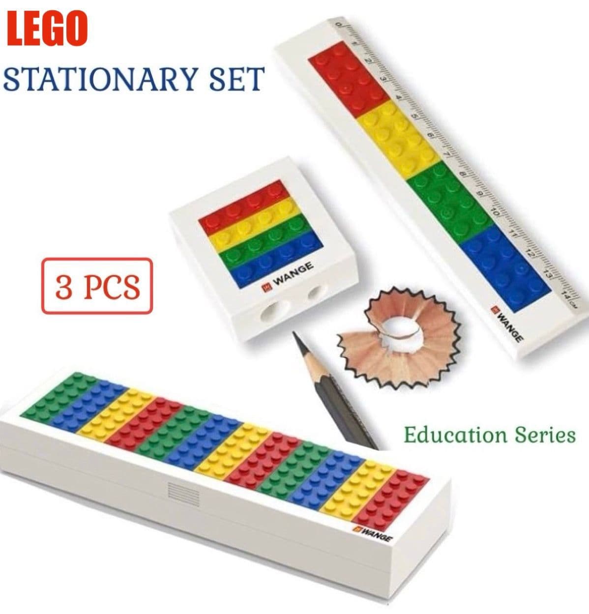 Lego Stationary Set 3pc Set