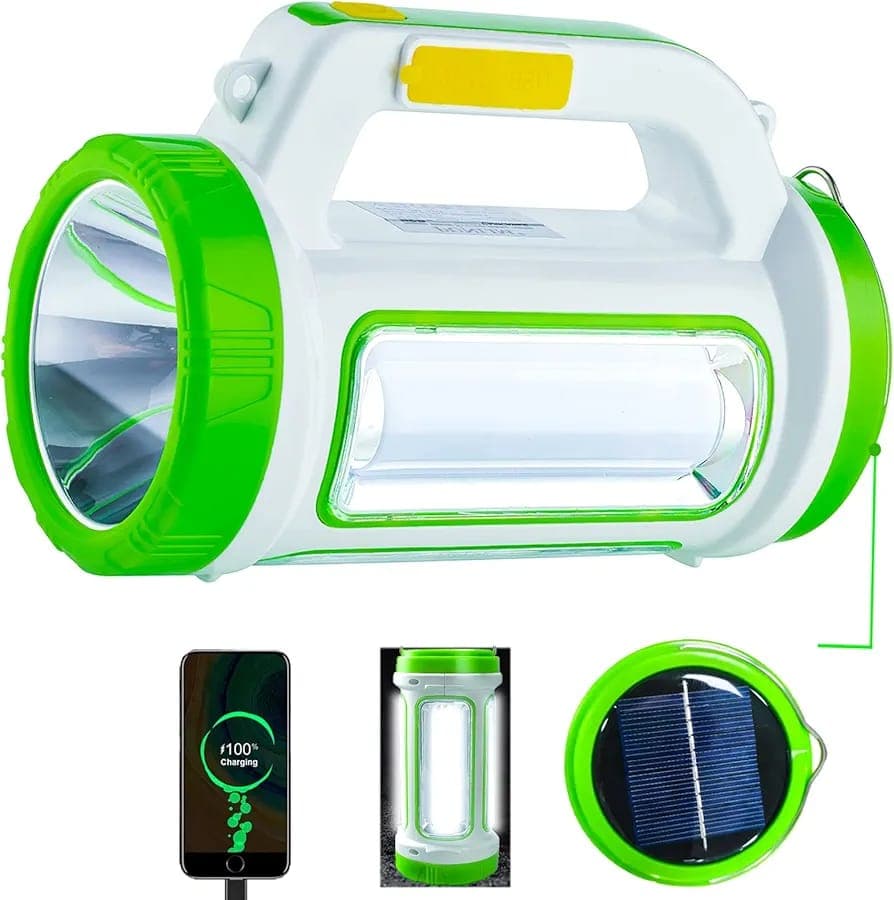 SOLAR LED FLASHLIGHT