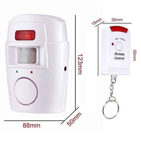 Wireless Motion Sensor Alarm System