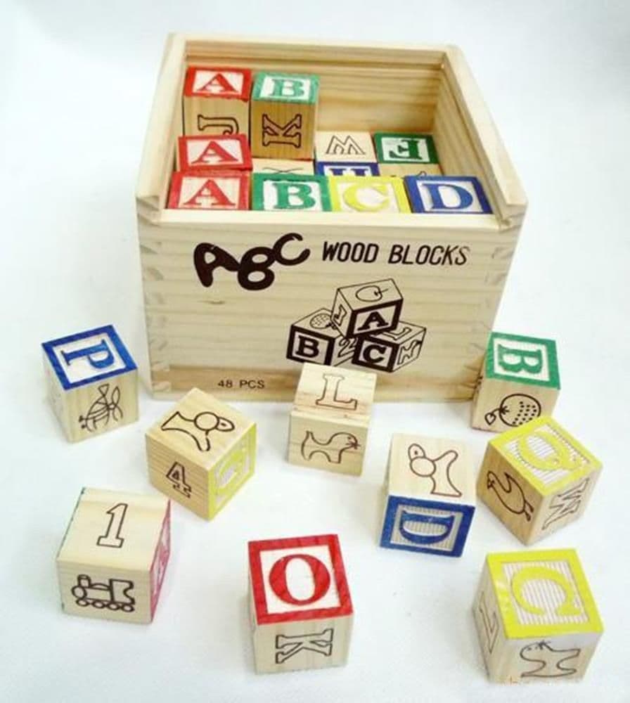 48pc ABC Blocks