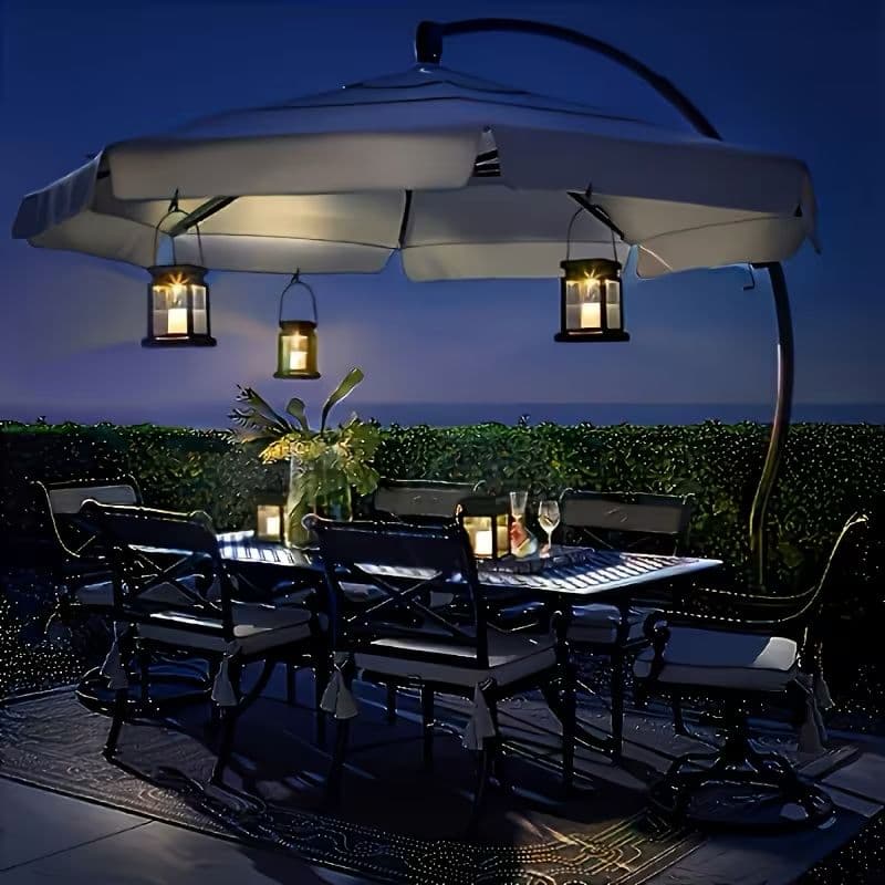 SOLAR CANDLE LANTERN 2PCS SET