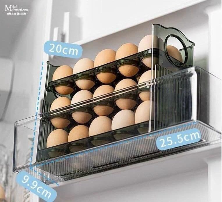 Egg Storage Box Self Flip