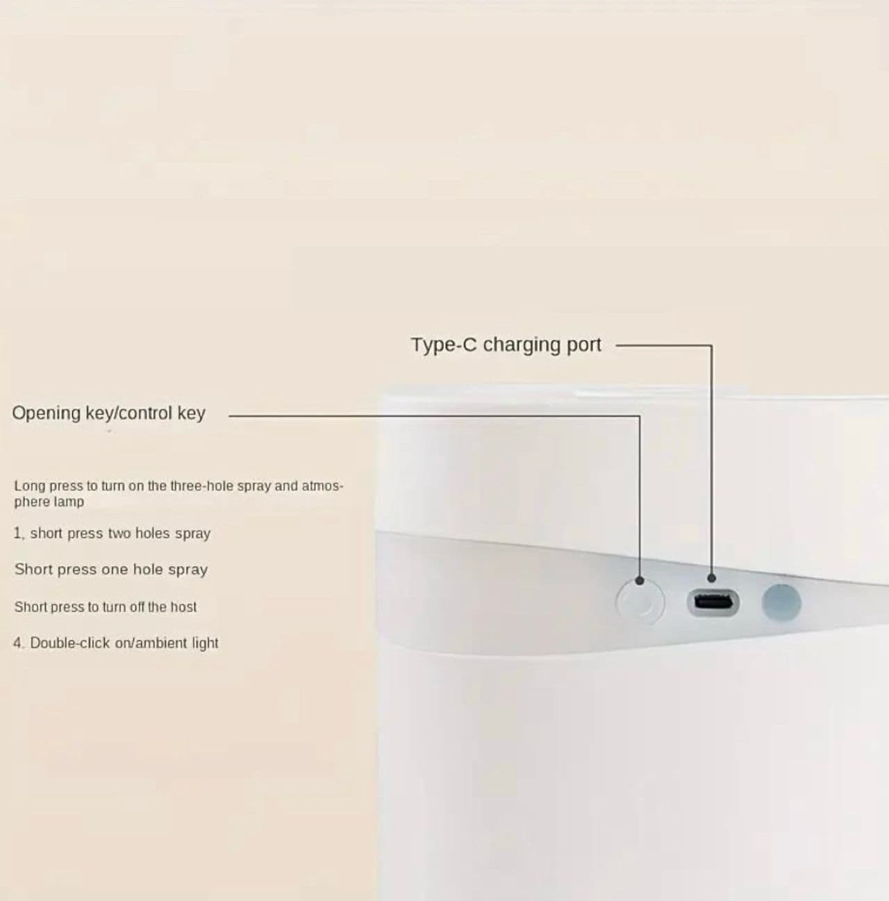 Jumbo Humidifier 450ml