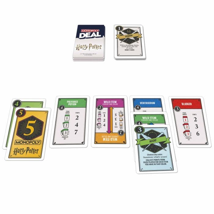 MONOPOLY DEAL HARRY POTTER