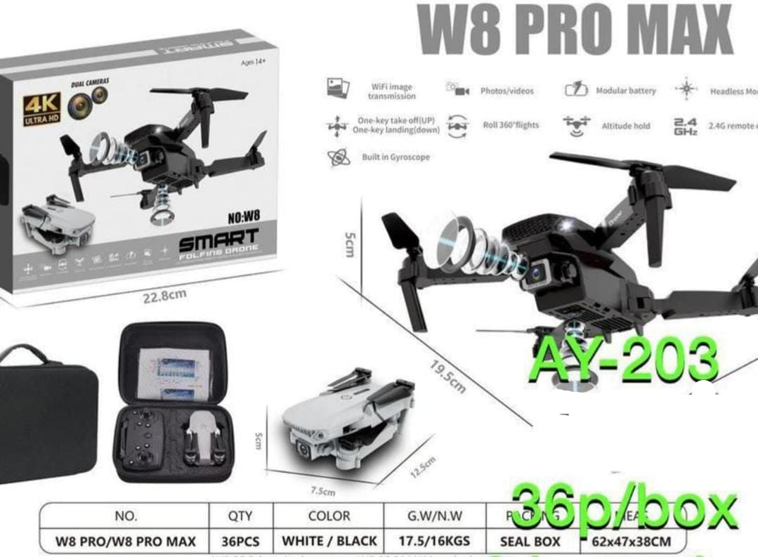 W8 PRO Max Drone