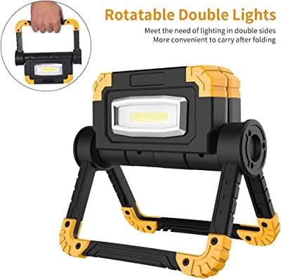 BATTERY OPERATED DOUBLE COB LIGHT