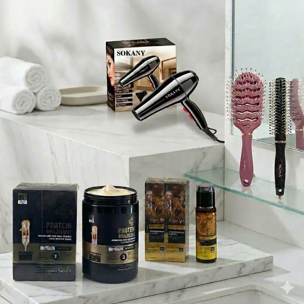 Hair Care And Style Combo