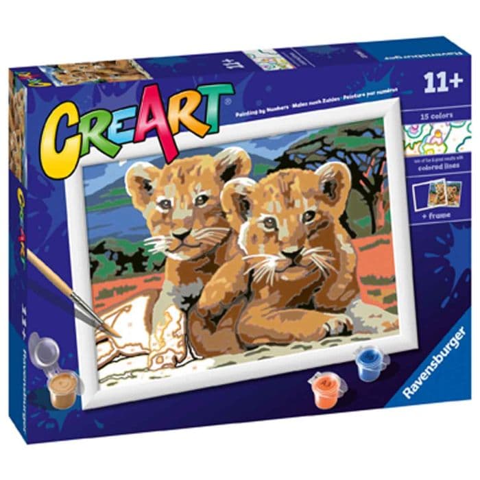 Ravensburger Creart Little Lion Cubs