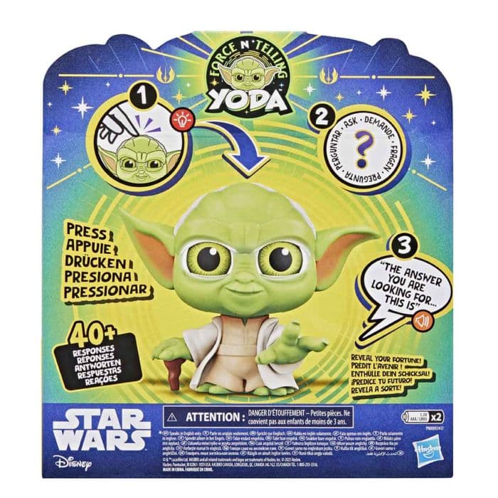 STAR WARS FORCE N TELL YODA