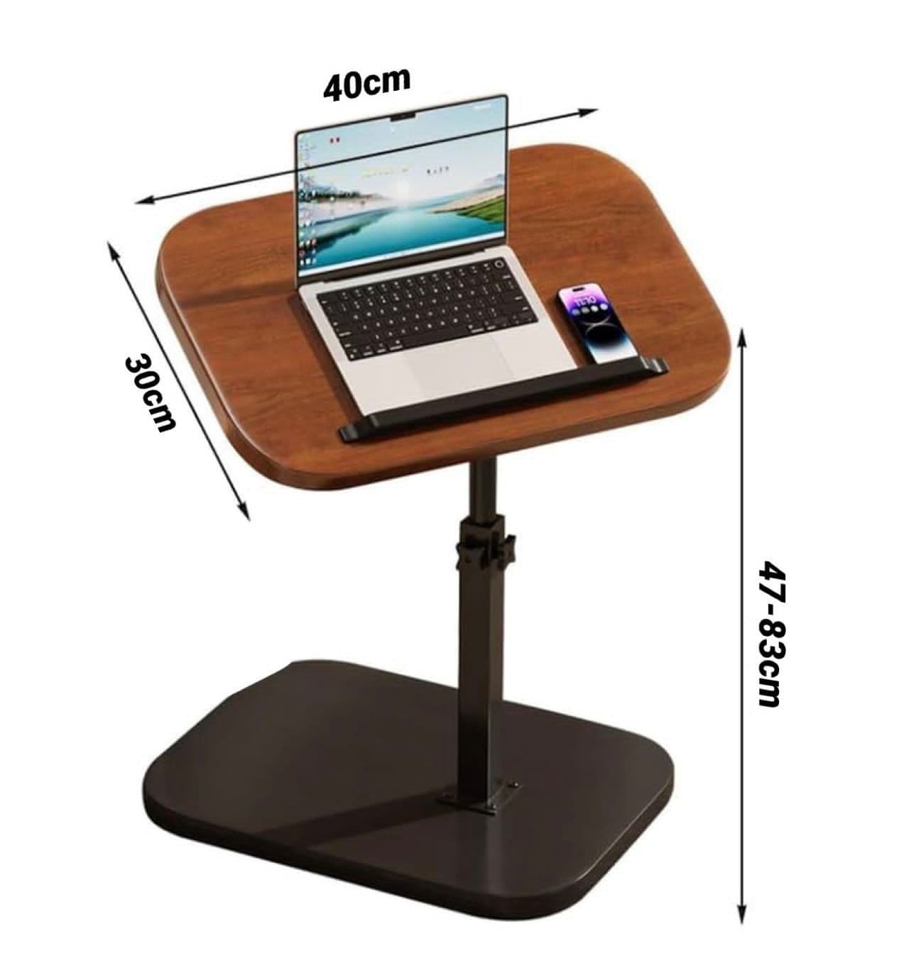 C SHAPED LAPTOP TABLE ROTATING