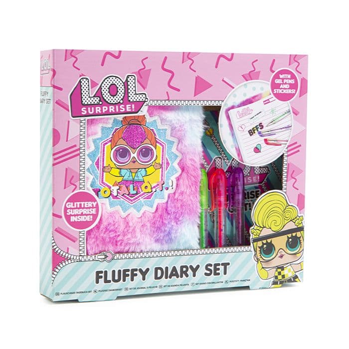 LOL Surprise Mini Fluffy Diary Set