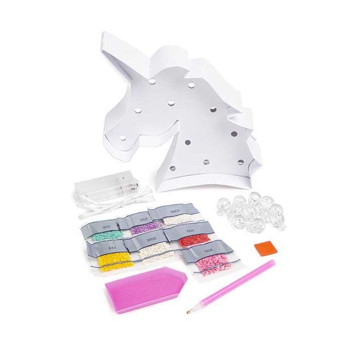 GL Style Diamond Decoration Light UP Unicorn