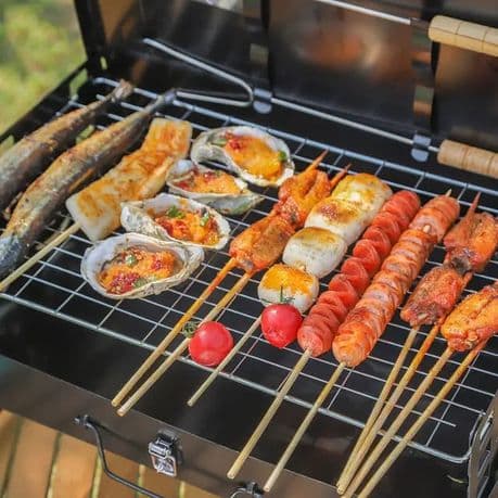Multifunction Portable Folding BBQ Grill