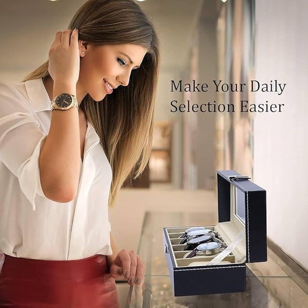 Premium Watch Box 6 Slot