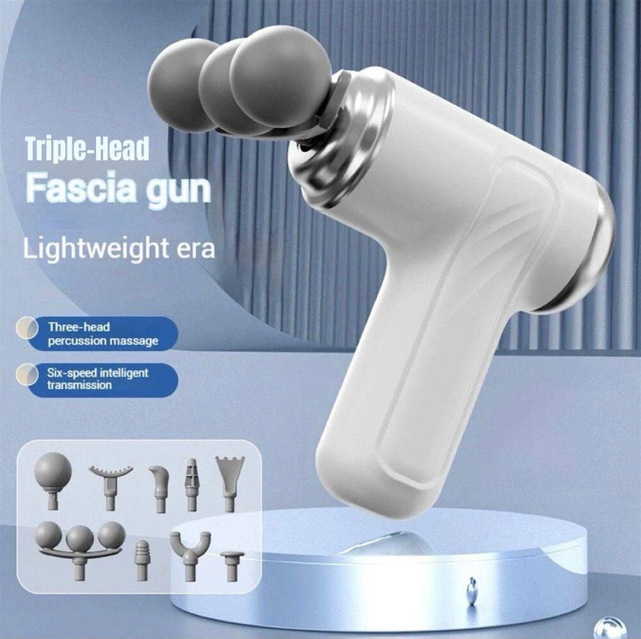 TRIPLE-HEAD FASCIA GUN PRO+