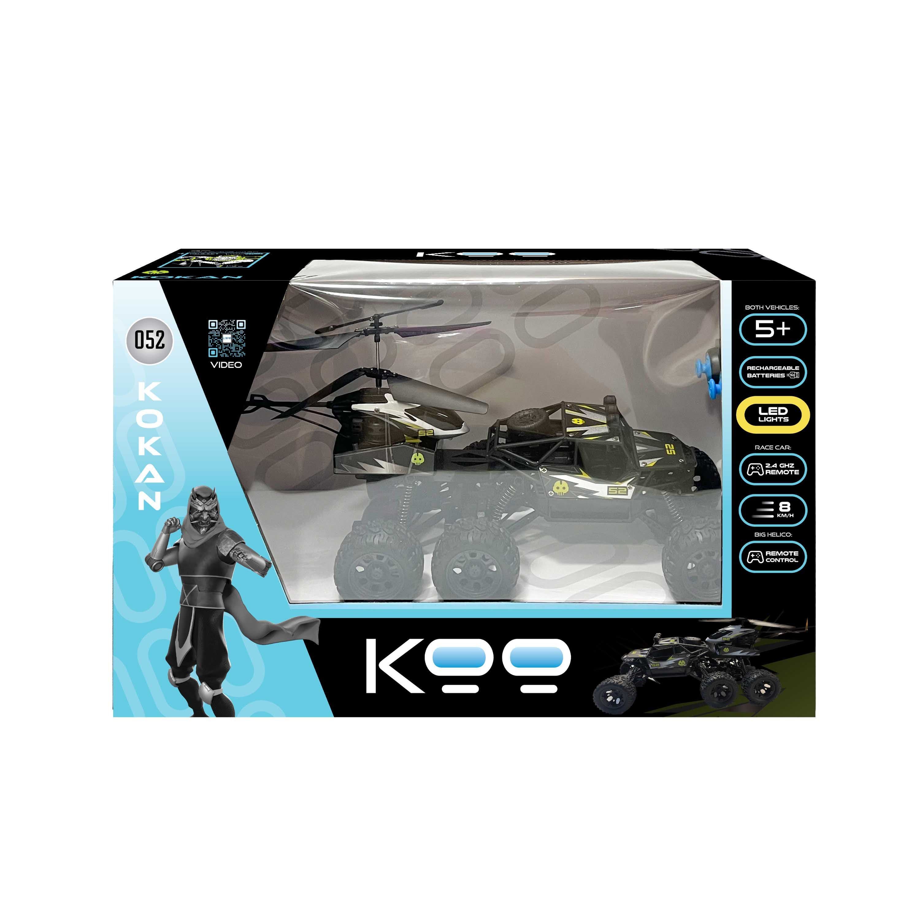 KABOOM KOO RC CAR HELICOPTER KOKAN 052
