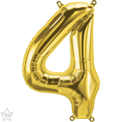 16 IN GOLD NUMBER 4 AIR FILLED 1CTP