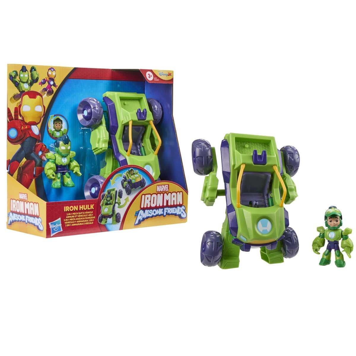 IRON MAN AND FRIENDS IRON HULK MECH SUIT