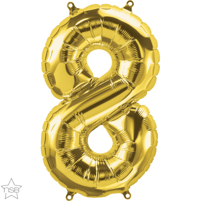 16 IN GOLD NUMBER 8 AIR FILLED 1CTP