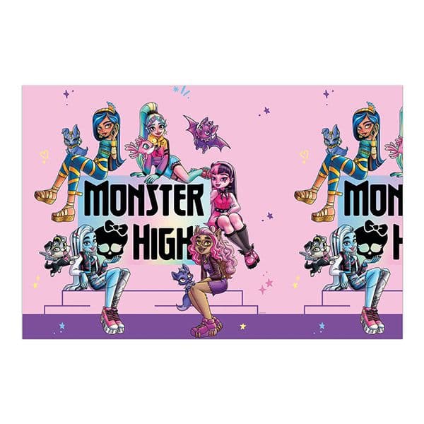 MONSTER HIGH PLST TBLCVR 120X180CM 1CTP