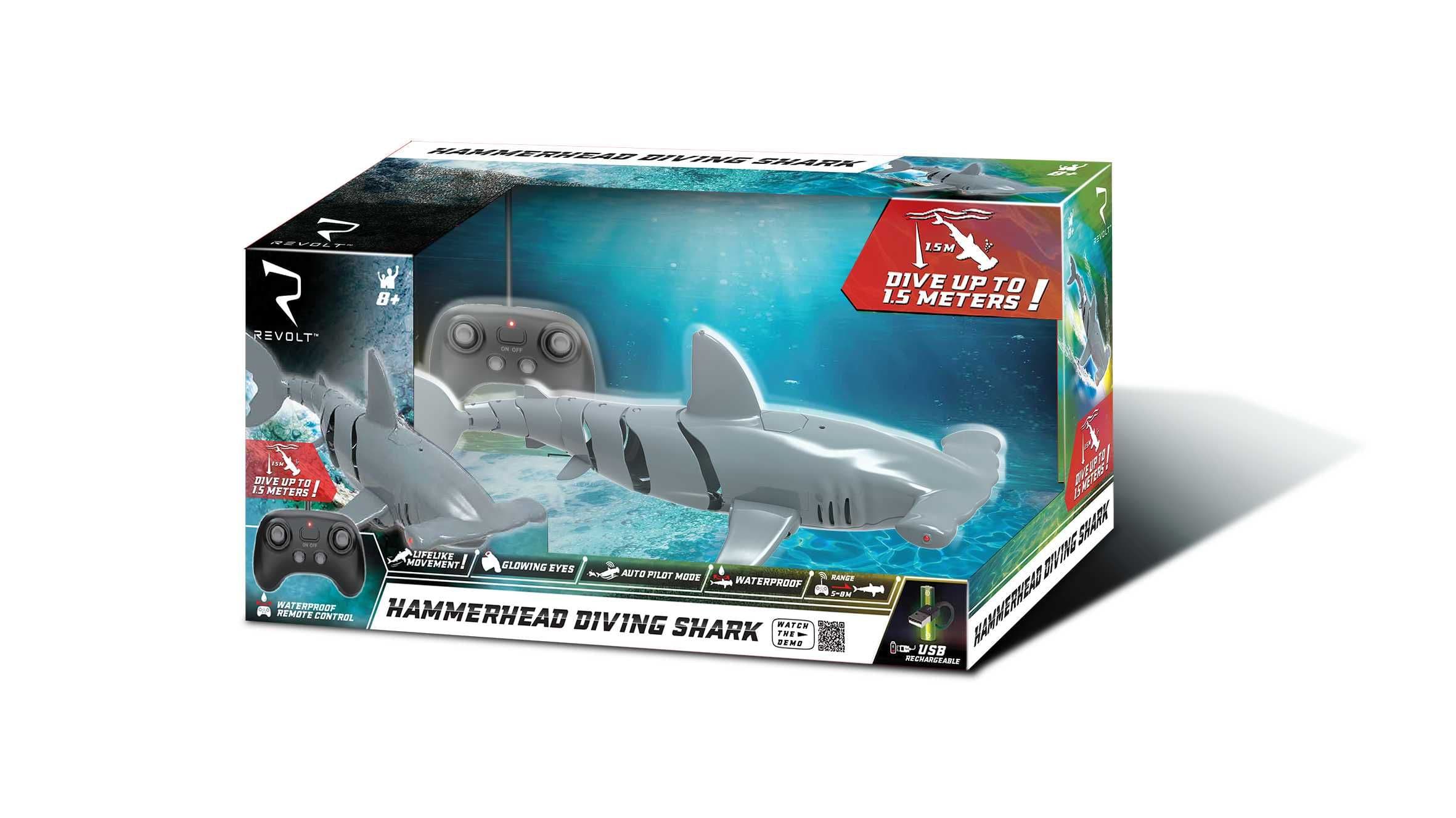 REVOLT HAMMERHEAD DIVING SHARK